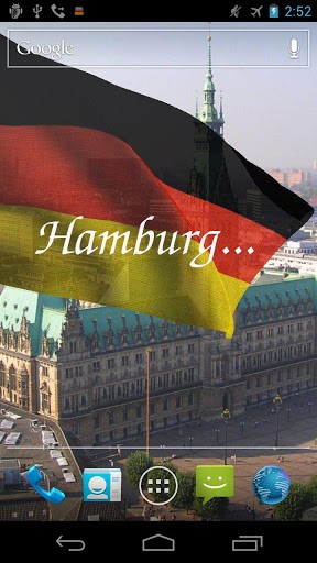 3D drapeau d`Allemagne