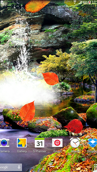 Cascade d'autumn 3D