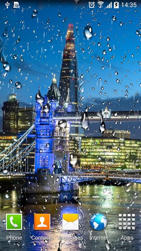 London pluvieux 