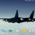 Outre le fond d'écran animé Mélangez les couleurs pour Android téléchargez l'apk gratuit de screensaver Avion .