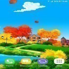 Outre le fond d'écran animé Dessinez sur le sable  pour Android téléchargez l'apk gratuit de screensaver Journée ensoleillée d'autumn .