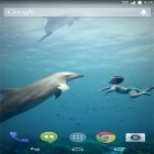 Téléchargez Enfant nageant   sur Android et d'autres fonds d'écran animés gratuits pour HTC Desire 200.