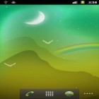 Outre le fond d'écran animé Les planètes  pour Android téléchargez l'apk gratuit de screensaver Nuit fleurissante  .