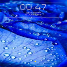 Outre le fond d'écran animé Mandala électrique  pour Android téléchargez l'apk gratuit de screensaver Bleu .