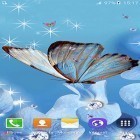 Outre le fond d'écran animé Le cristal magique  pour Android téléchargez l'apk gratuit de screensaver Papillon .