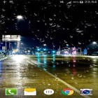 Outre le fond d'écran animé Nuages HD 5  pour Android téléchargez l'apk gratuit de screensaver Pluie de ville .