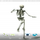Outre le fond d'écran animé La ville en pâte à modeler pour Android téléchargez l'apk gratuit de screensaver Squelette dansant .