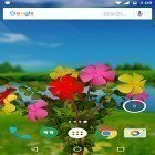 Outre le fond d'écran animé Fleurs de lotus  pour Android téléchargez l'apk gratuit de screensaver Hibiscus 3D.