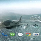 Outre le fond d'écran animé Espace: Planète surprenante HD  pour Android téléchargez l'apk gratuit de screensaver Vol en jet .