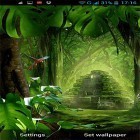 Outre le fond d'écran animé Galaxie spatiale 3D  pour Android téléchargez l'apk gratuit de screensaver Jungles .