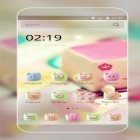 Outre le fond d'écran animé Eclat  pour Android téléchargez l'apk gratuit de screensaver Bonbons de zéphyr .