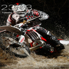 Outre le fond d'écran animé iPhone 6 plus pour Android téléchargez l'apk gratuit de screensaver Motocross.