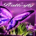 Téléchargez Papillon de néon 3D  sur Android et d'autres fonds d'écran animés gratuits pour Fly ERA Energy 2 IQ4401 .