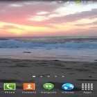 Outre le fond d'écran animé Drapeau de mon pays pour Android téléchargez l'apk gratuit de screensaver Vagues d'océan  .