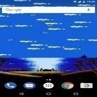Outre le fond d'écran animé Argent réel   pour Android téléchargez l'apk gratuit de screensaver Plage de pixel .
