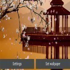 Outre le fond d'écran animé Le jardin celte HD pour Android téléchargez l'apk gratuit de screensaver Jardin de sakura .
