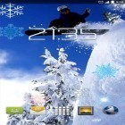 Outre le fond d'écran animé Moteur V8 3D  pour Android téléchargez l'apk gratuit de screensaver Snowboarding.