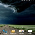 Outre le fond d'écran animé Nouvel an pour Android téléchargez l'apk gratuit de screensaver Tornado  .