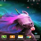 Outre le fond d'écran animé Print d'animal pour Android téléchargez l'apk gratuit de screensaver Licorne .