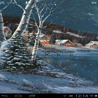 Outre le fond d'écran animé Arbre naturel  pour Android téléchargez l'apk gratuit de screensaver Neige d'hiver .