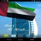 Outre le fond d'écran animé Automne pour Android téléchargez l'apk gratuit de screensaver 3D drapeau des Emirats Arabes Unis .