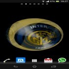 Outre le fond d'écran animé Dinos pour Android téléchargez l'apk gratuit de screensaver Le ballon 3D Inter Milan.