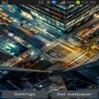 Outre le fond d'écran animé L`espace gyroscopique 3D  pour Android téléchargez l'apk gratuit de screensaver Grande ville.
