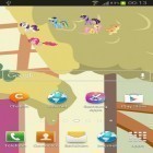 Outre le fond d'écran animé Chat HD pour Android téléchargez l'apk gratuit de screensaver Bronie.
