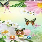 Outre le fond d'écran animé Jardin magique   pour Android téléchargez l'apk gratuit de screensaver Papillons.