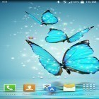 Outre le fond d'écran animé Jardin et fleurs  pour Android téléchargez l'apk gratuit de screensaver Papillon.