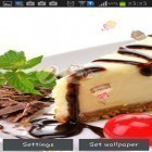 Outre le fond d'écran animé La ville en pâte à modeler pour Android téléchargez l'apk gratuit de screensaver Gâteau.