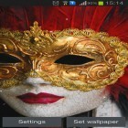 Outre le fond d'écran animé Luciole  pour Android téléchargez l'apk gratuit de screensaver Masque de carnaval.
