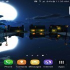 Outre le fond d'écran animé Château pour Android téléchargez l'apk gratuit de screensaver Ville nocturne de cartoon 3D.