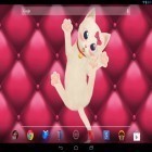 Outre le fond d'écran animé Animé amoureux  pour Android téléchargez l'apk gratuit de screensaver Chat HD.