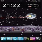 Outre le fond d'écran animé Hiver de neige  pour Android téléchargez l'apk gratuit de screensaver Santa de Noël HD. .