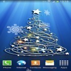 Outre le fond d'écran animé Nexus. Triangles.  pour Android téléchargez l'apk gratuit de screensaver Arbre de Noël 3D.