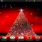 Outre le fond d'écran animé Montre avec les roses  pour Android téléchargez l'apk gratuit de screensaver Arbres de Noël.