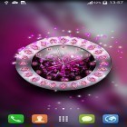 Outre le fond d'écran animé Belles fleurs de printemps  pour Android téléchargez l'apk gratuit de screensaver Montre de cristal .