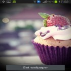 Outre le fond d'écran animé Cosmos HD pour Android téléchargez l'apk gratuit de screensaver Gâteaux .