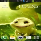 Outre le fond d'écran animé Pluie polissonne  pour Android téléchargez l'apk gratuit de screensaver Extra-terrestre aimable.