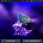 Outre le fond d'écran animé Petit dragon sympa pour Android téléchargez l'apk gratuit de screensaver Papillon aimable.