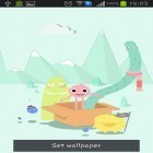 Outre le fond d'écran animé Prismatique   pour Android téléchargez l'apk gratuit de screensaver Monstres sympas .