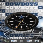 Outre le fond d'écran animé Soleil pour Android téléchargez l'apk gratuit de screensaver Dallas Cowboys: La montre.