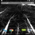 Outre le fond d'écran animé Araignée  pour Android téléchargez l'apk gratuit de screensaver Neige noire.