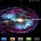 Outre le fond d'écran animé Jardin céleste  pour Android téléchargez l'apk gratuit de screensaver Les galaxies lointaines deluxe. .