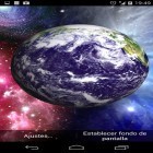 Outre le fond d'écran animé Paillettes d'arc-en-ciel  pour Android téléchargez l'apk gratuit de screensaver Terre 3D .