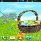 Outre le fond d'écran animé Enchanteresse bleue pour Android téléchargez l'apk gratuit de screensaver Pâques: Prairie .