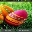 Outre le fond d'écran animé Autos de néon  pour Android téléchargez l'apk gratuit de screensaver Pâques orthodoxe 2015.