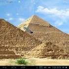 Outre le fond d'écran animé La ville en pâte à modeler pour Android téléchargez l'apk gratuit de screensaver Pyramides égyptiennes .