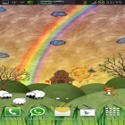 Outre le fond d'écran animé Forêt ensoleillée   pour Android téléchargez l'apk gratuit de screensaver Le pré magique .